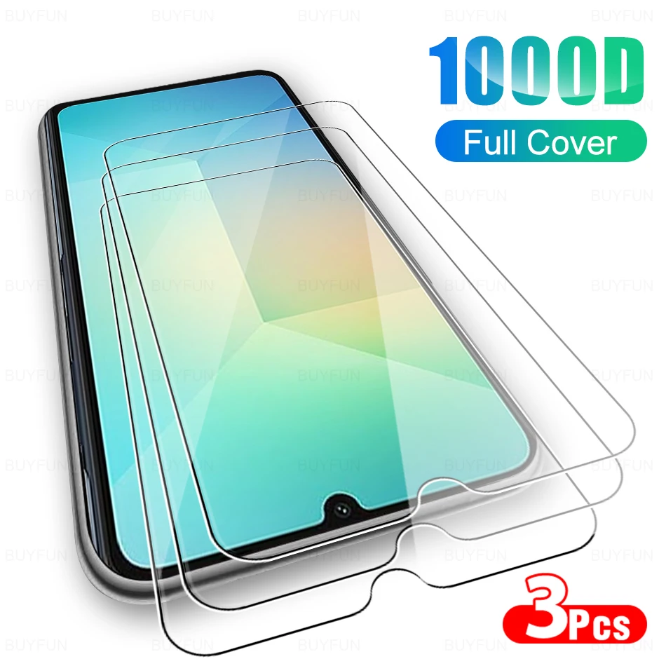 3 шт. для Samsung A06 A16 A15 A14 A13 A12 4G 5G Защитная пленка экрана Galaxy A05 A05s A04 A04s A03s HD Защитное