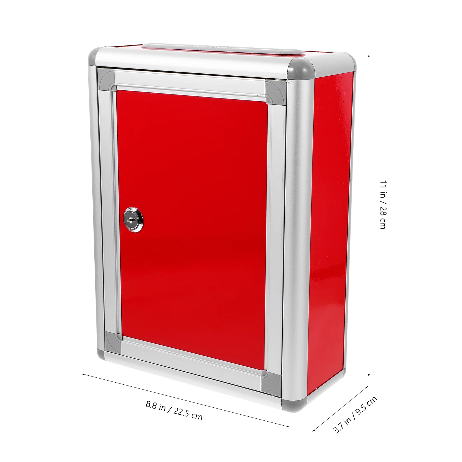 Небольшая коробка для предложений Почтовый ящик с замком Настенный Коробка из