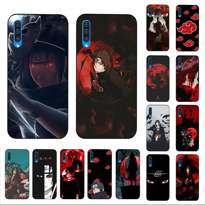 

BANDAI Uchiha Itachi Naruto Phone Case for Samsung A51 01 50 71 21S 70 10 31 40 30 20E 11 A7 2018