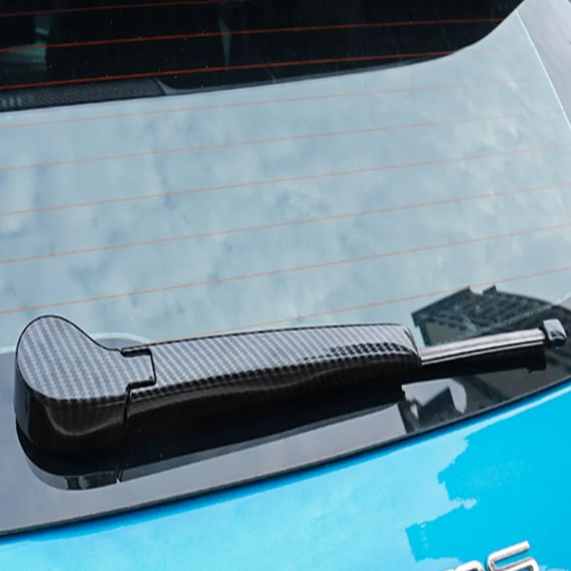BJMYCYY для BYD Atto 3 2022 2023 EV Yuan 3 шт./комплект Автомобильный задний стеклоочиститель из углеродного волокна декоративный чехол