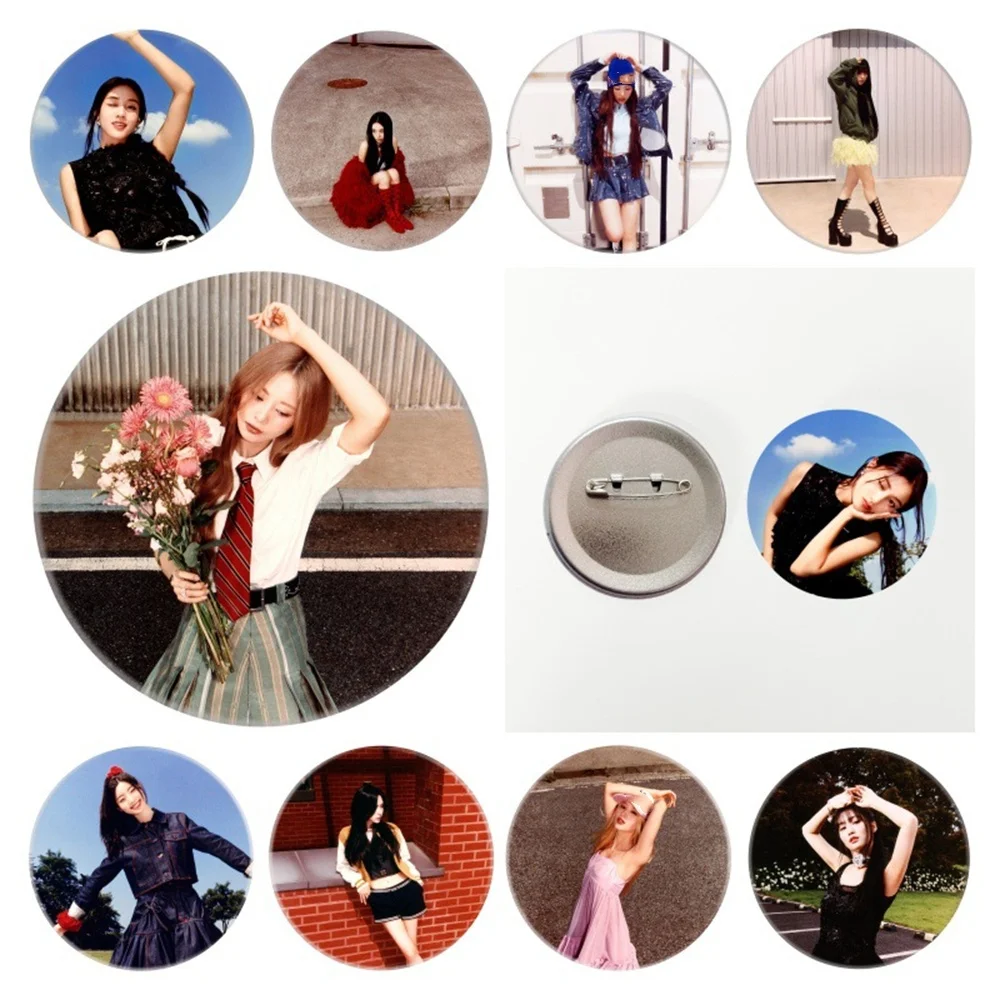 Мини-альбом KPOP MOMO MINA TZUYU SANA круглый значок высокое качество жесть брошь булавки
