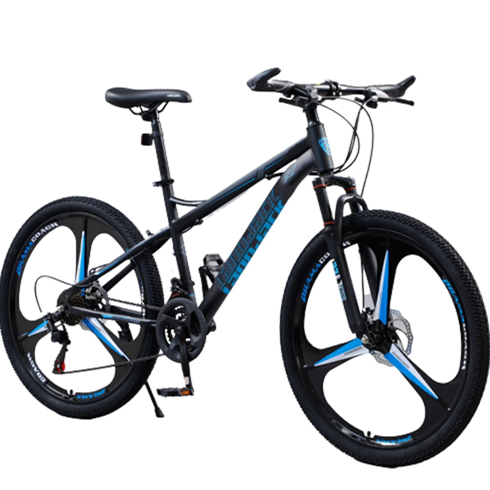 

24 Inches Bicycle High Carbon Steel Overall Vehicle Ront And Rear Mechanical Disc Brakes Bike Damping Spring