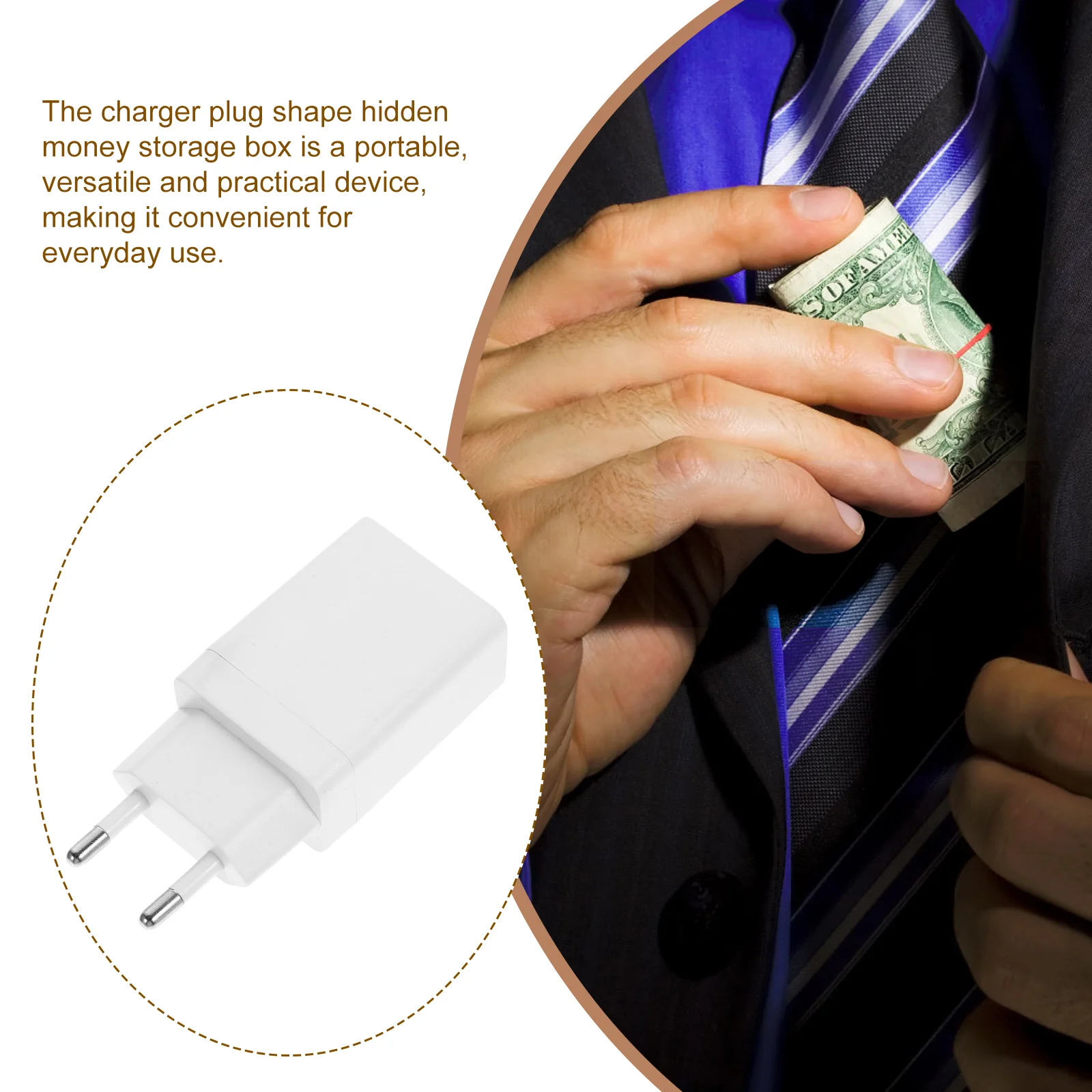 Поддельная вилка Держатель для наличных Искусственная Сейф Вилка Скрытый