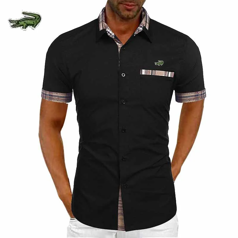 

2023 Hawaiian short sleeved printed shirt for men's luxurious loose and breathable oversized top for men's summer wear