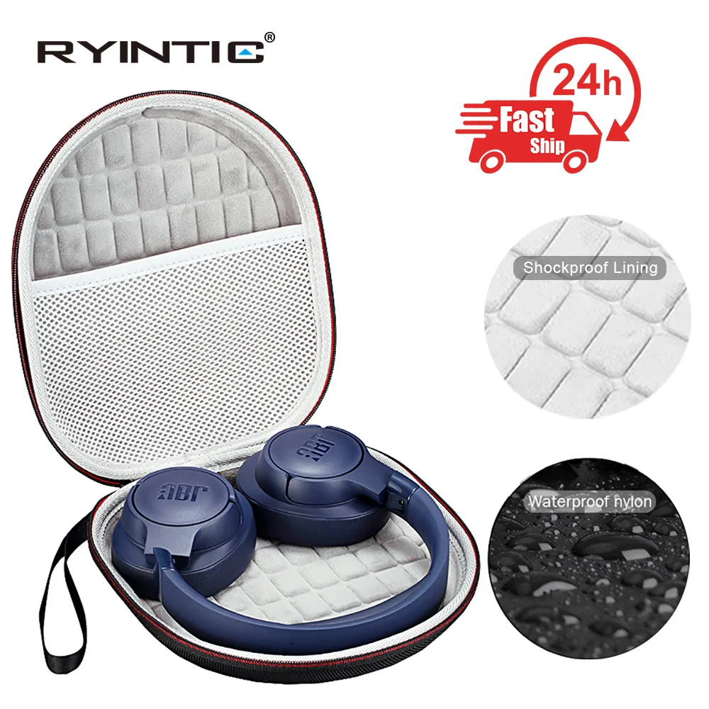 

Жесткий дорожный противоударный защитный чехол для JBL TUNE600BTNC / TUNE750BTNC / LIVE650BTNC / T700BT сумка для наушников