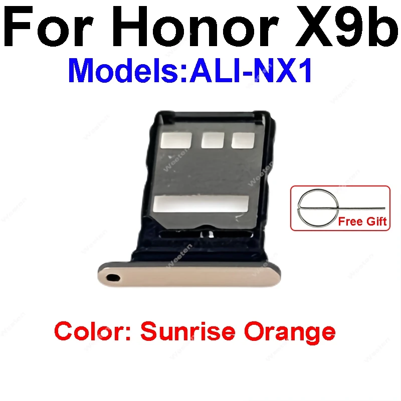 Для Huawei Honor X7b X8b X9b 4G 5G Держатель лотка для SIM-карты Разъем устройства чтения SIM-карт