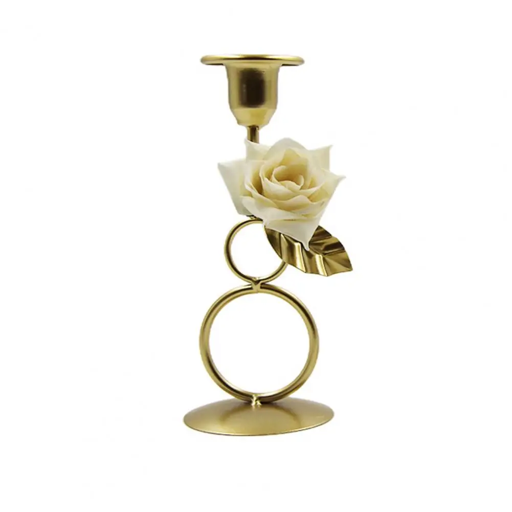 Metal Candle Holder Exquisite Iron Candle Holders Elegant Ta