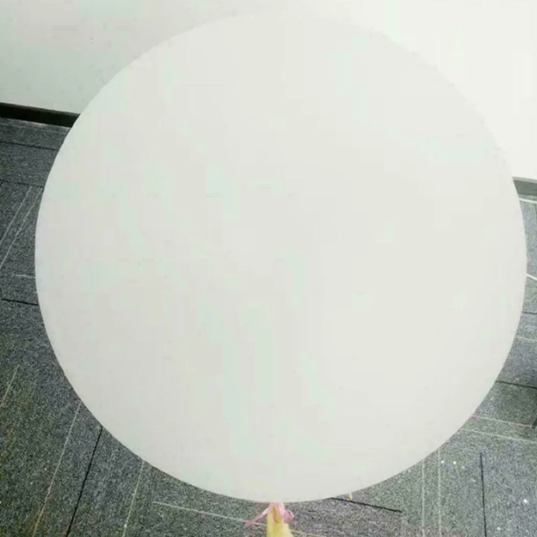 

72 Inchs White Latex Giant Round & Oval Balloons Wedding Decoration Helium Big Giant Ballons In Stock