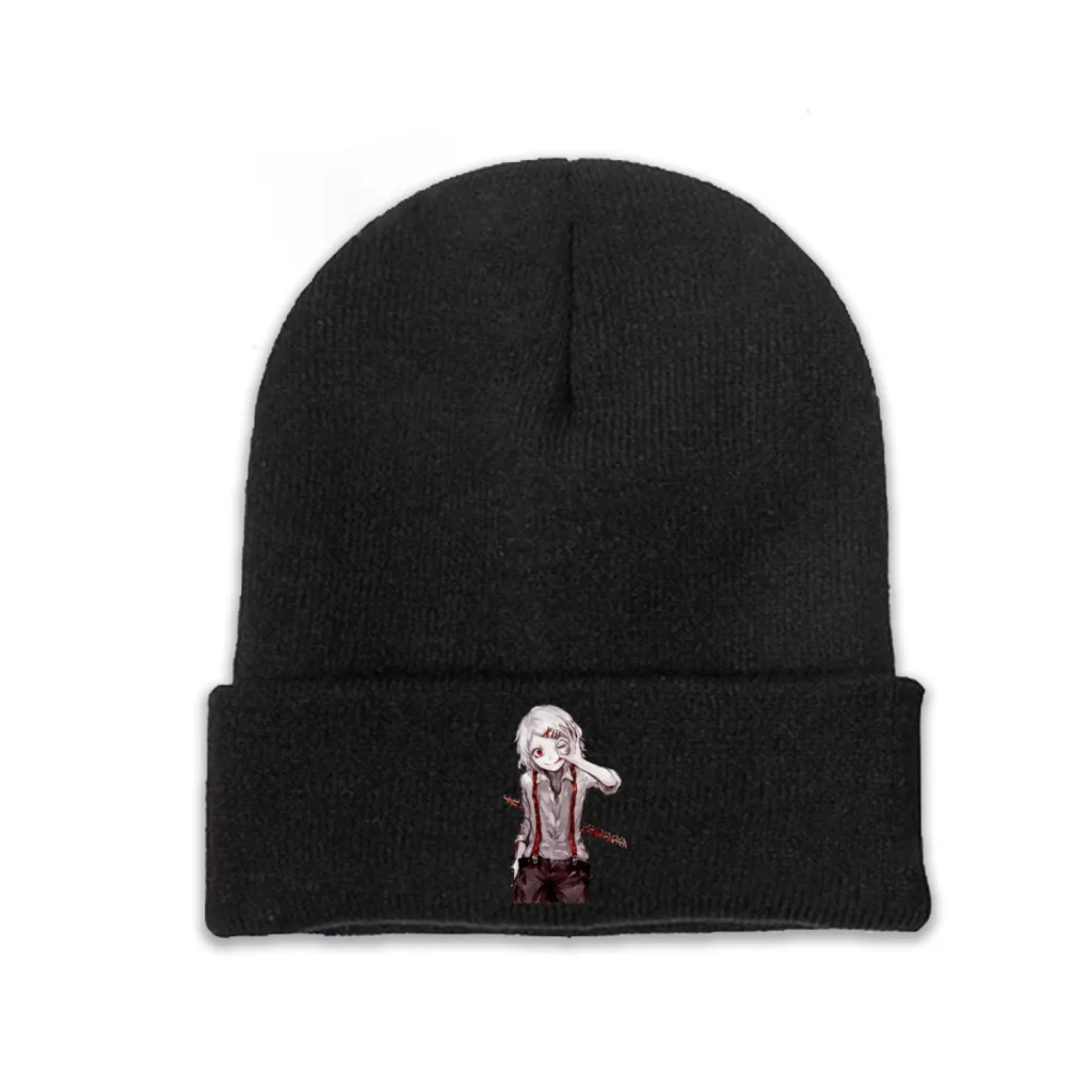 

Knit Hat Tokyo Ghoul Keneki Anime Winter Warm Beanie Caps Suzuya Juuzo Men Women Fashion Casual Bonnet