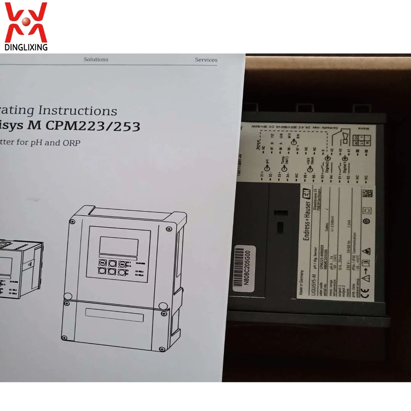 Endress+Hauser 100% оригинальные измерительные электроды pH/ОВП CPM223-MR0005 pH/ОВП-передатчик
