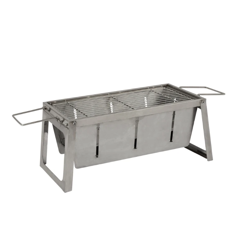 

Stainless Steel Foldaway Charcoal Grill