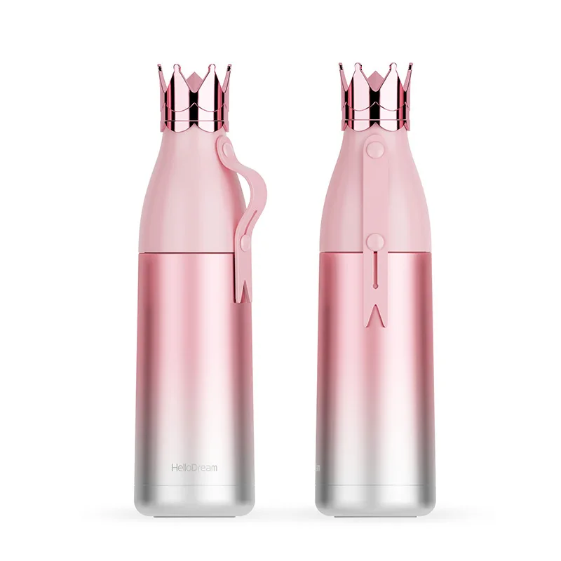 

Creative Crown Thermos Water Bottle Stainless Steel Vacuum Flask Gift Cup
