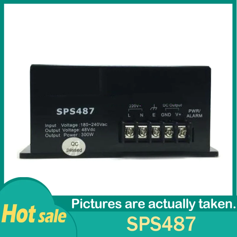 Оригинальный ультракомпактный блок питания SPS487 300 Вт 48 В постоянного тока/7A с нерегулируемым переключателем и входом 180-250 В переменного тока