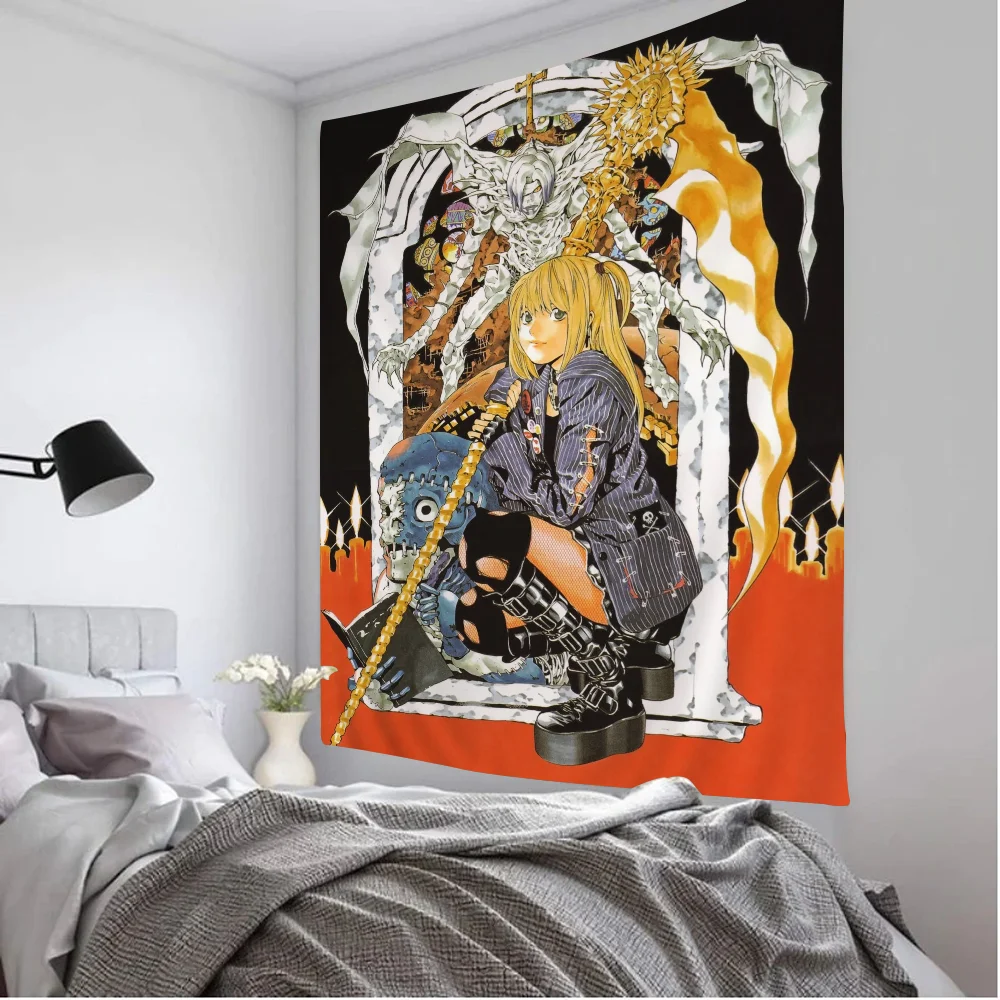 

Большой гобелен «DEATH NOTE», научная фантастика, полиэстер/хлопок