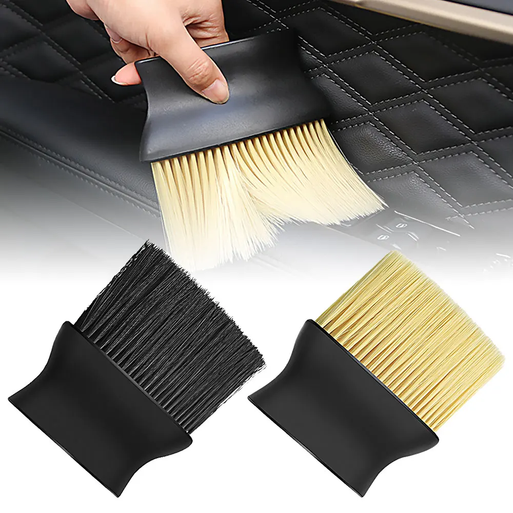 

Car Interior Cleaning Soft Brush Dashboard Air Outlet Gap Dust Removal Home Office Detailing Clean Tools Auto Maintenance