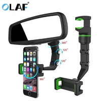 telephone car holder 360 degree rotating stand rearview mirror gps navigation auto phone support multifunctional phone holder