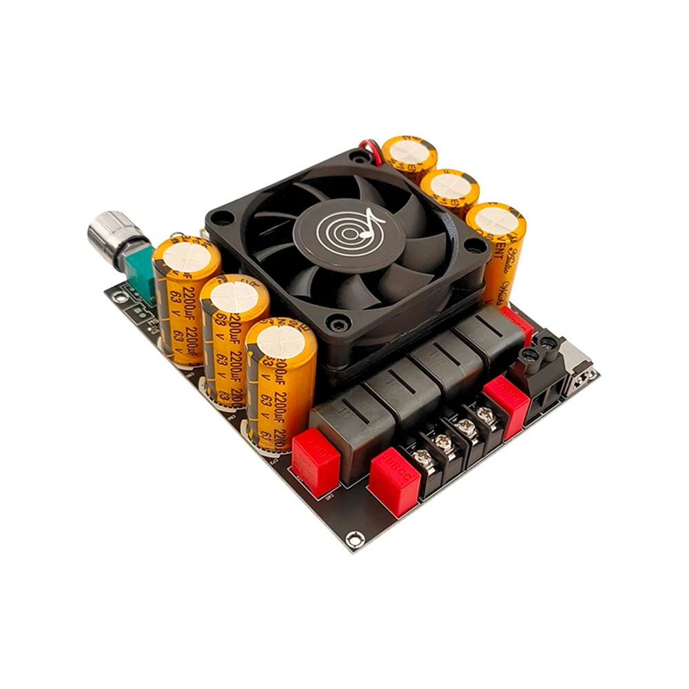 Фото DC18-50V TPA3255 аудиофильский HIFI цифровой аудиоусилитель плата питания 600 Вт + 600 Вт HiFi усилитель двухканальный стерео модуль №5