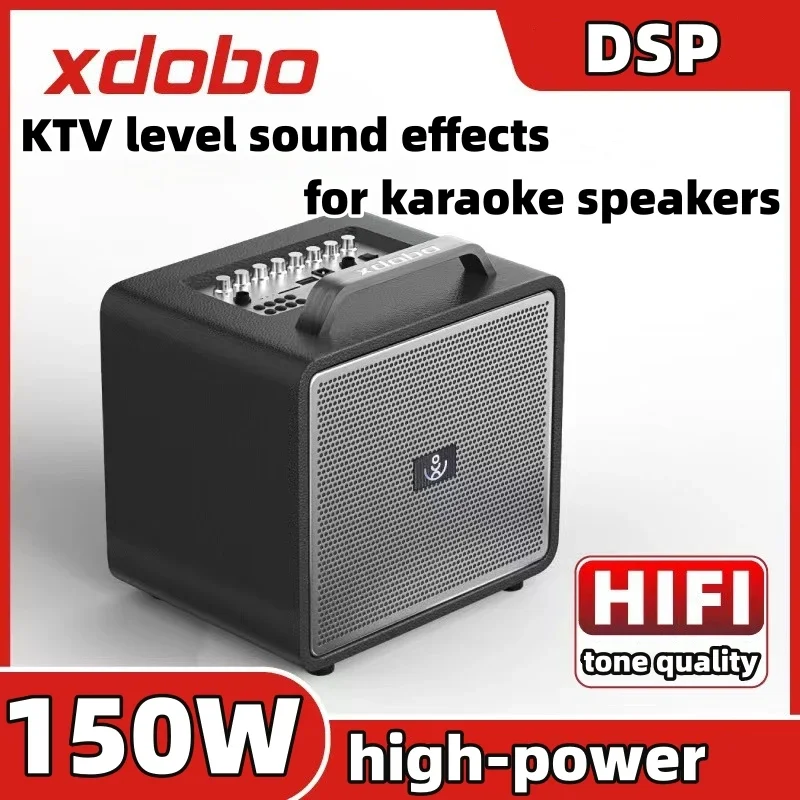 XDOBO Thunder 1978 наружная портативная Bluetooth 150 Вт Ультра Мощная караоке