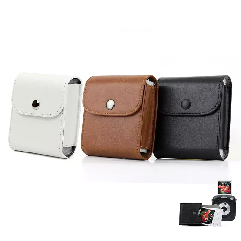 

Fujifilm Instax Mini Film Waterproof PU Leather Photo Storage Bag Pouch Pocket Case for fuji Square SQ20 SQ10 SQ6 Camera