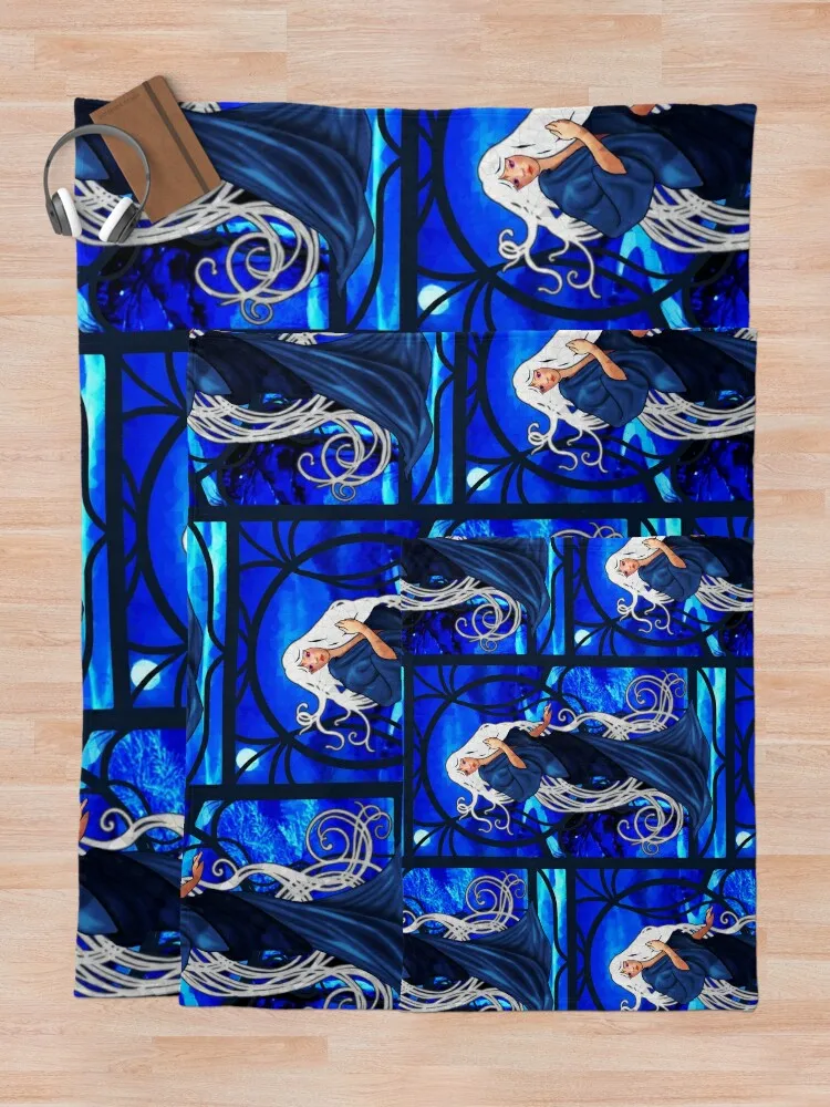 Lady Amalthea Art Noveau - зимнее мозаичное одеяло забавный подарок детские покрывала