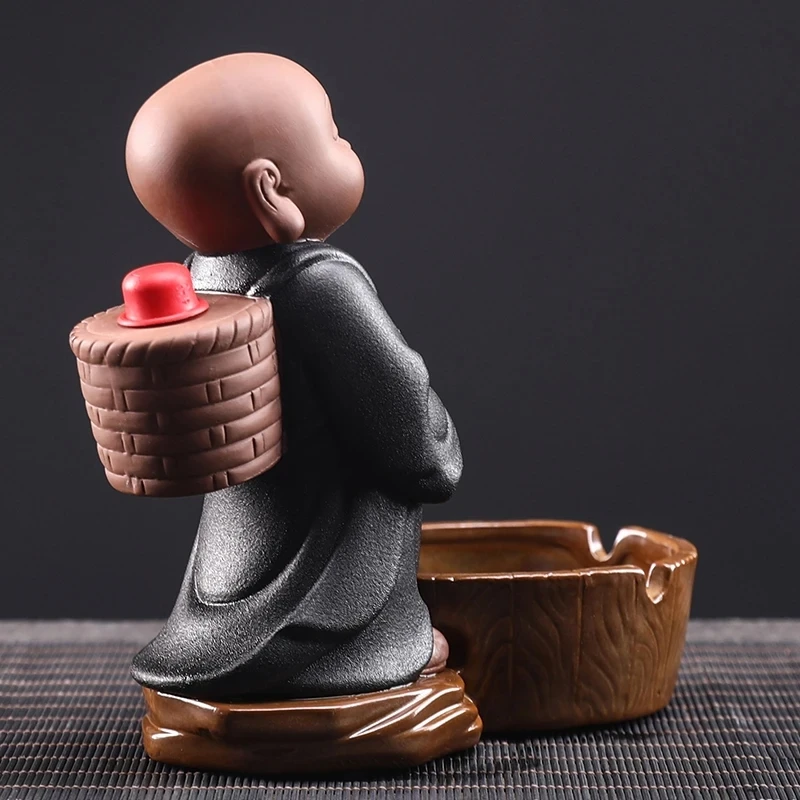 Креативная керамическая пепельница обычная Скандинавская для кофейного столика