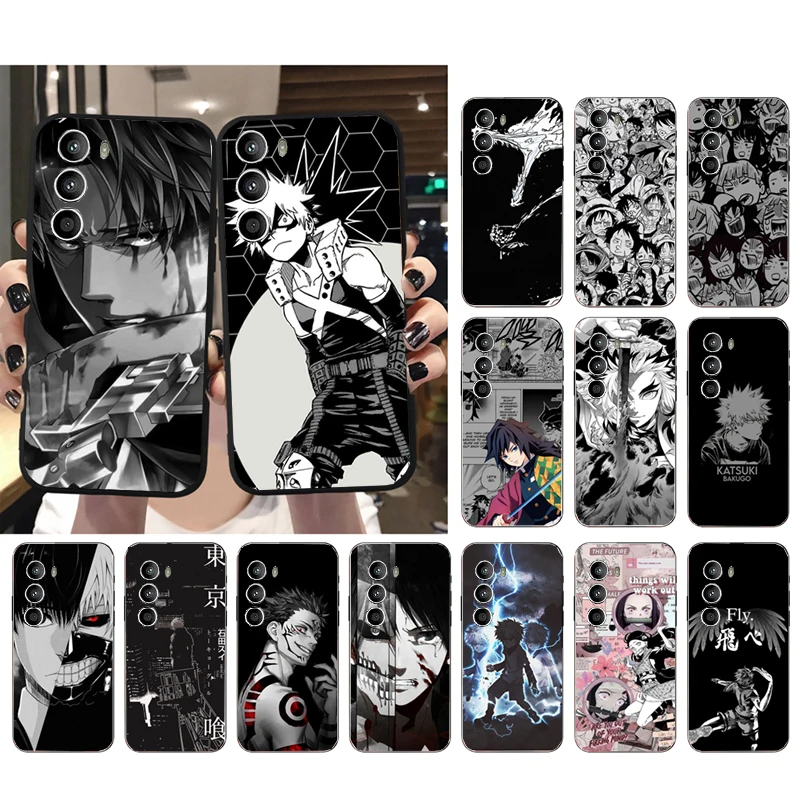 

Anime Demon Titan Deku Phone Case for Moto G72 G13 G32 G53 G41 G31 G23 G22 G60 G52 G100 G200 GStylus G30 G10 G20 G50 G Pure