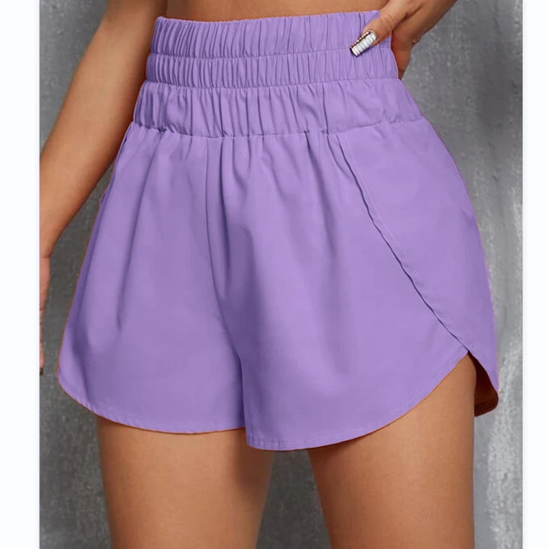 Women Shorts Gym Sports Casual Jogging Running Fitness Trouser Lady Elastic Waist Summer Streetwear Home Fashion Short Pants New