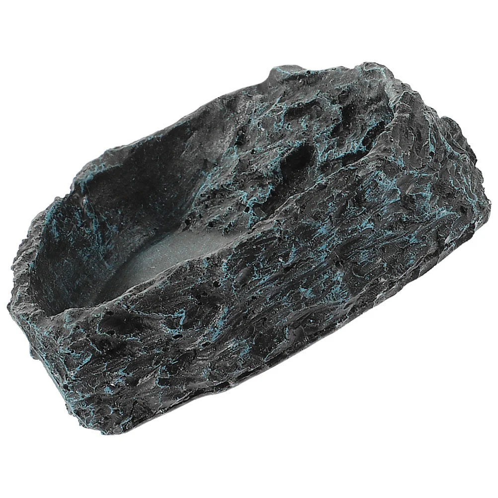 

Water Tray Decorative Reptile Bowl Food Feed Dish Bearded Dragon Pet For And Terrariums