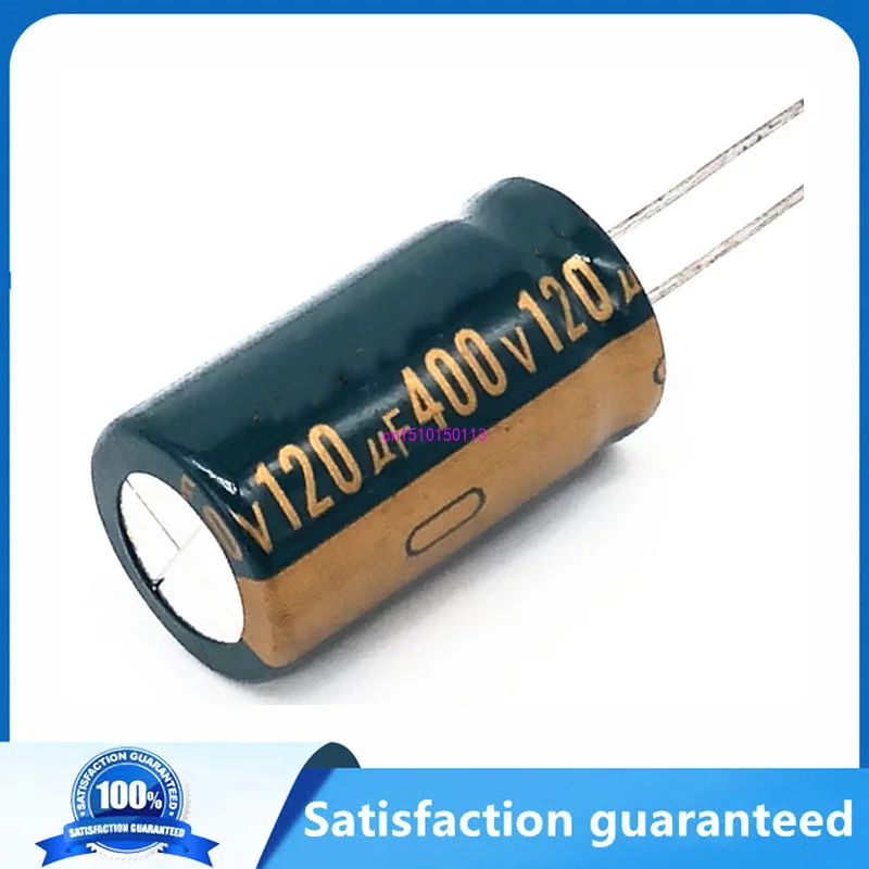 

12~100pcs/lot 400V 120UF high frequency low impedance 400V120UF aluminum electrolytic capacitor size 18*30 20%