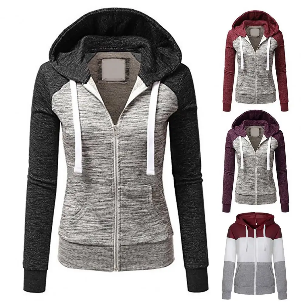 

Толстовка, пальто с длинными рукавами, карманами, кулиской, с капюшоном, сохраняющее тепло, дышащее женское весеннее пальто, женская одежда