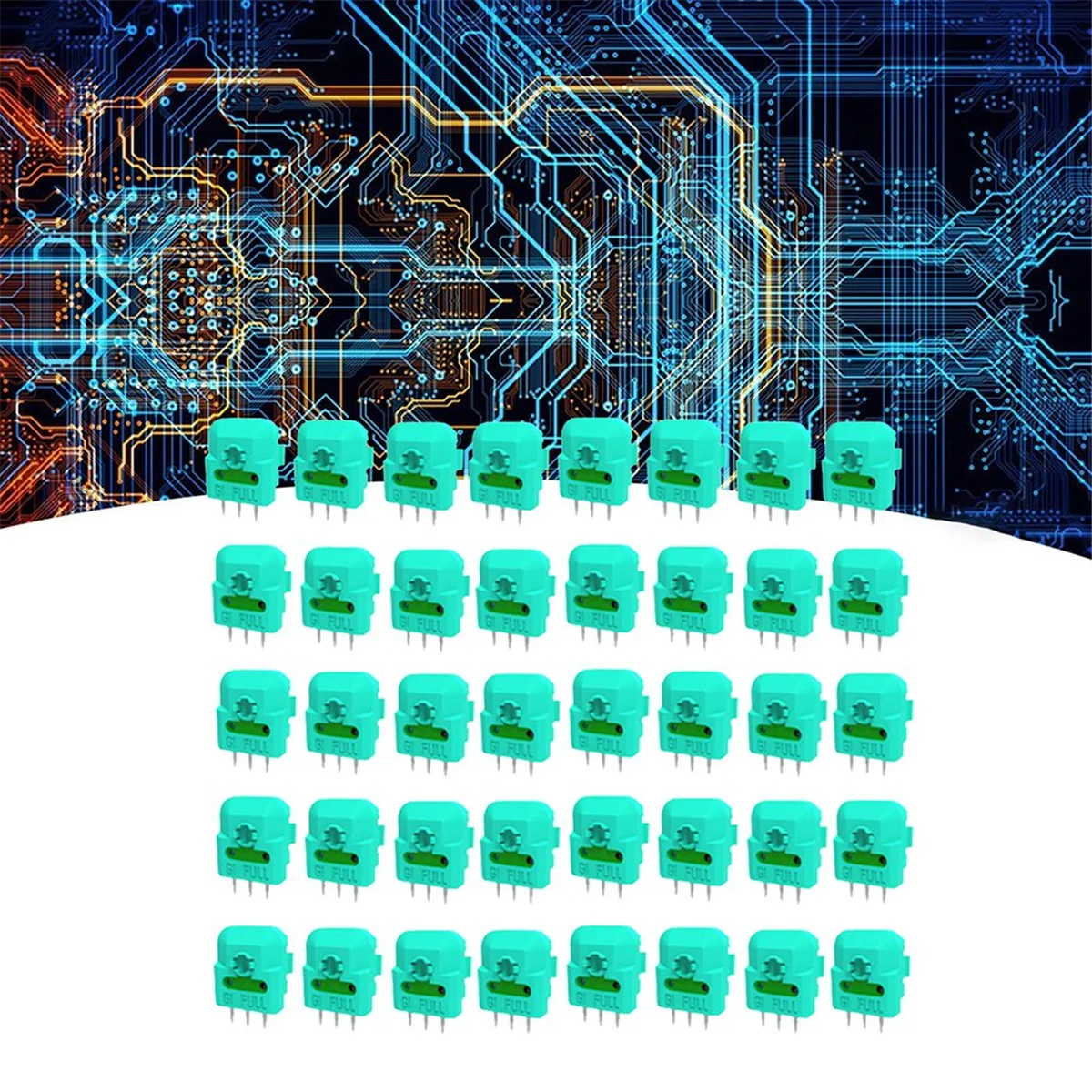 40 шт. модуль датчика потенциометра джойстика Холла для игрового контроллера PS4