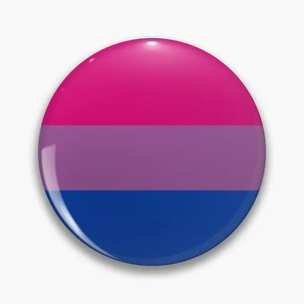

Большая настраиваемая мягкая булавка для пуговиц Bi Pride с принтом флага, мультяшная одежда, креативная декоративная брошь для шляпы, воротни...