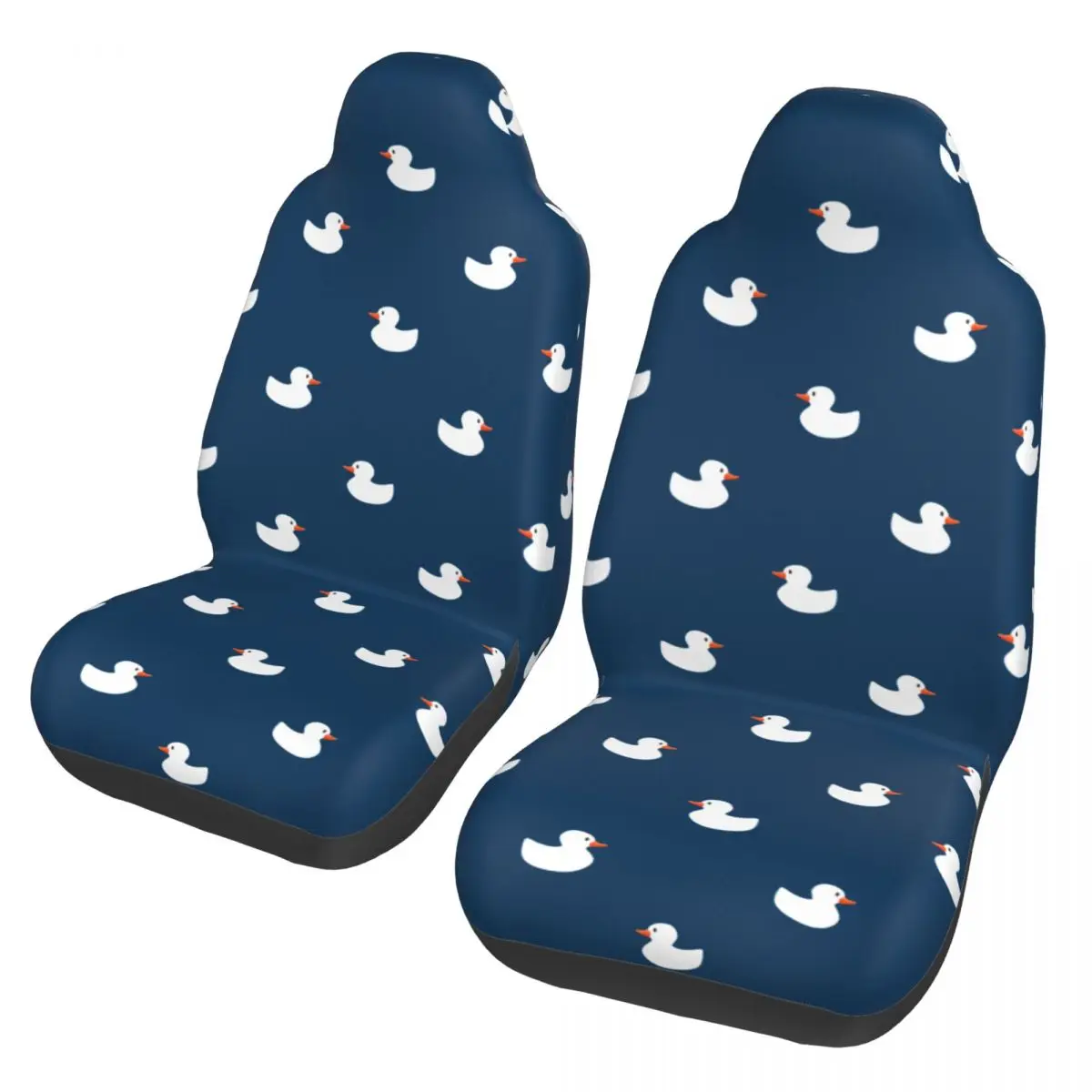 Cute Ducks Pattern Universal Car Seat Cover Protector Interior Accessories Women Car Seat Protection Covers Polyester Fishing