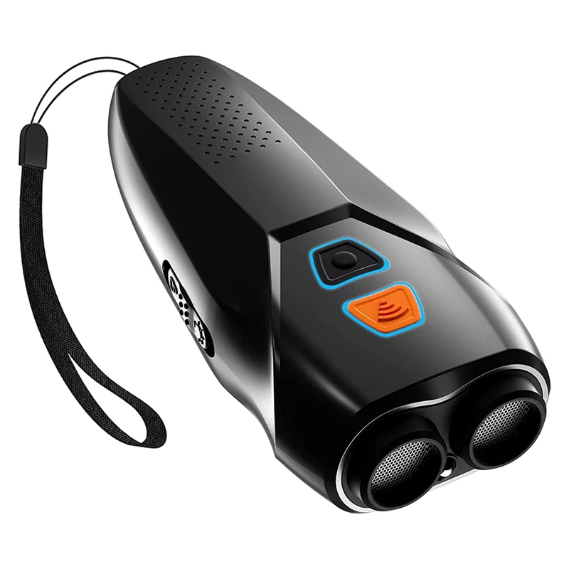 

Ltrasonic Dog Repeller Training Bark Stop Dog Deterrent Device LED Pet Dog Bark Stop Control Repellent + Flashlight Set Kit