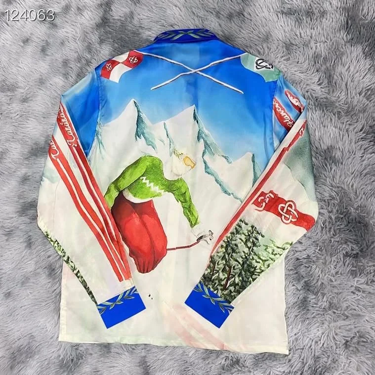 

Модные мужские рубашки w0959 2022 подиумная роскошная мужская одежда известного бренда в европейском стиле для вечеринки
