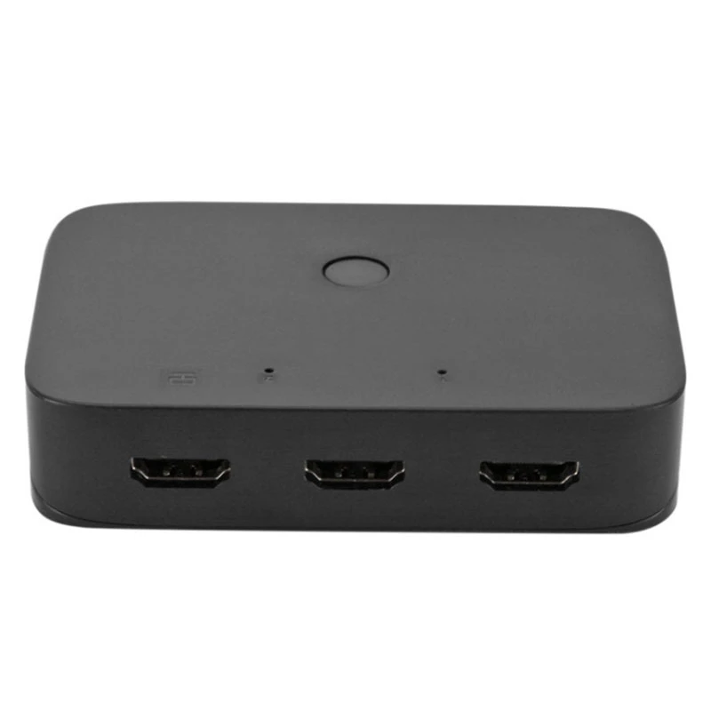 

HDMI KVM-переключатель, 2 порта, компьютер, хост HDMI, два в одном, мышь, клавиатура, USB устройство для совместного использования печати