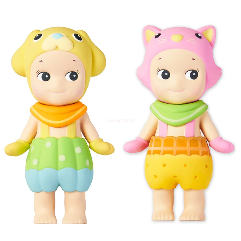 Sonny Angel Pet Treats Series Action Figures Jelly Dog Cookie Cat Japanese Fashion Play Car Decoration Toy Surprise Gift