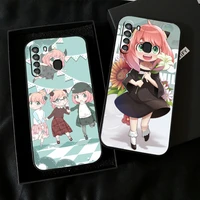 nspy%c3%97family anime japan phone case for samsung galaxy s8 s8 plus s9 s9 plus s10 s10e s10 lite 5g plus funda coque black