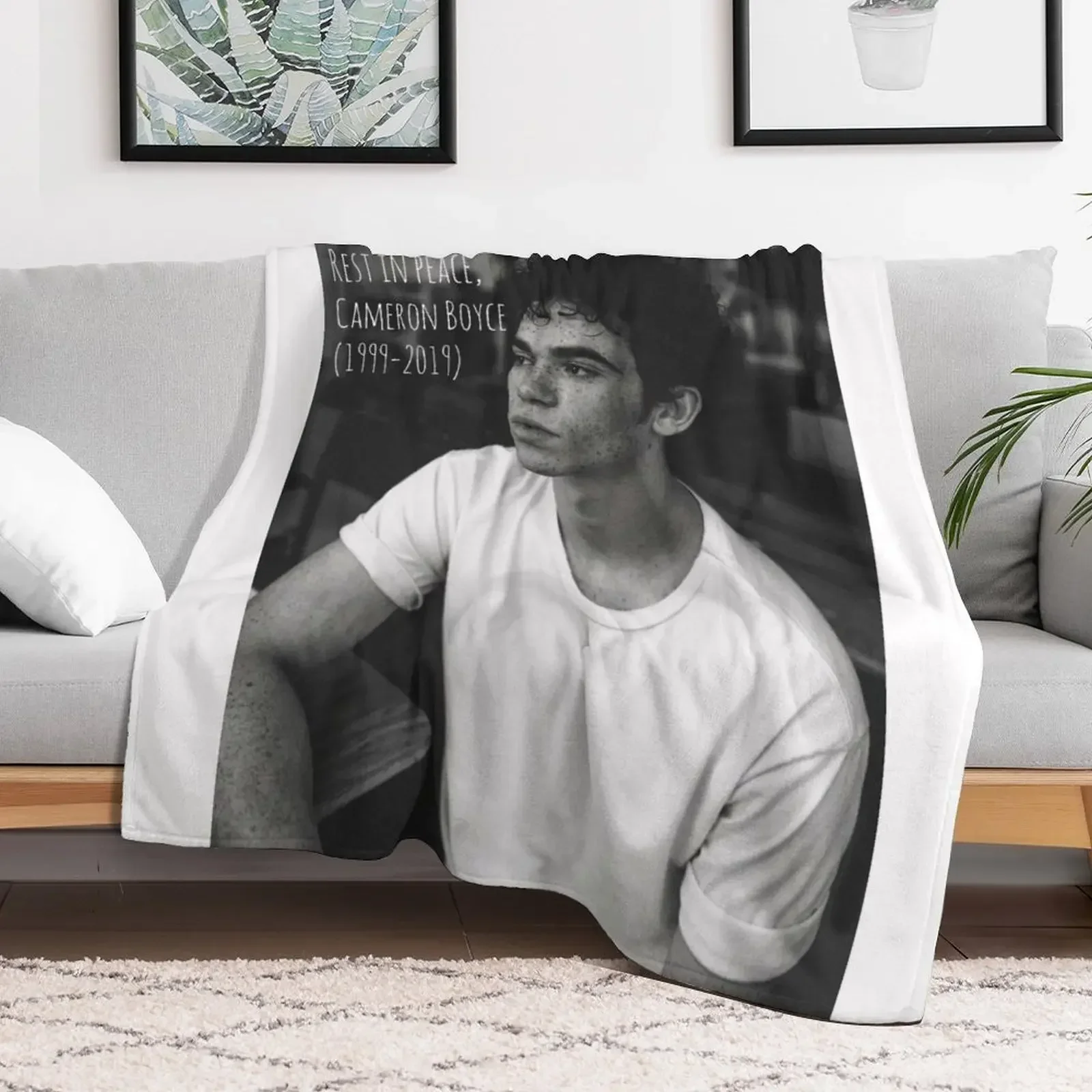 Cameron Boyce одеяло мягкие искусственные большие одеяла