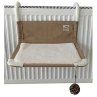 pet cat animal radiator bed hanging hammock winter warm soft fleece cushion sleeping shelf 15 7x17 7x9 8 in 40x45x25 cm
