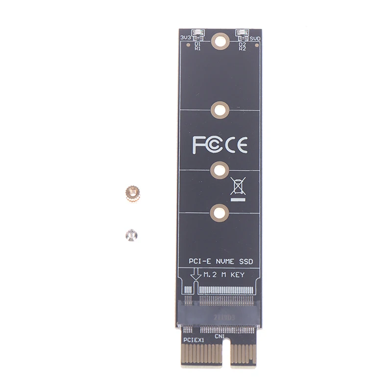 Адаптер PCIE-M2 NVMe SSD M2 PCIE X1 Raiser PCI-E PCI M Соединитель в форме ключа поддерживает 2230 2242 2260