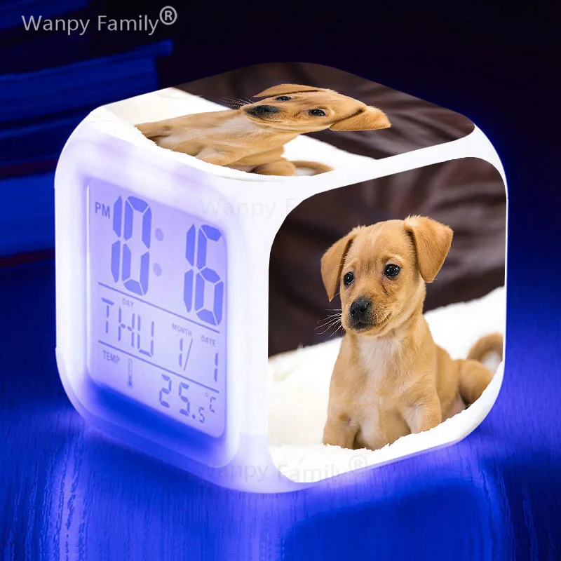 Boys Girls Gifts Student Room Wake Up Timer Home Decor Portable Desk Clock