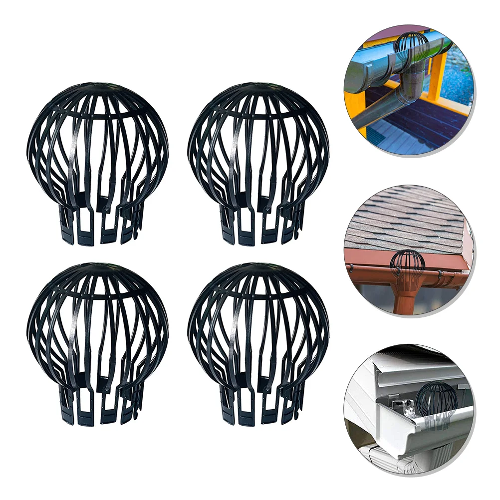 

4 Pcs Round Drain Pipe Useful Simple Strainer Cover Filter Cover Filter Net Cover