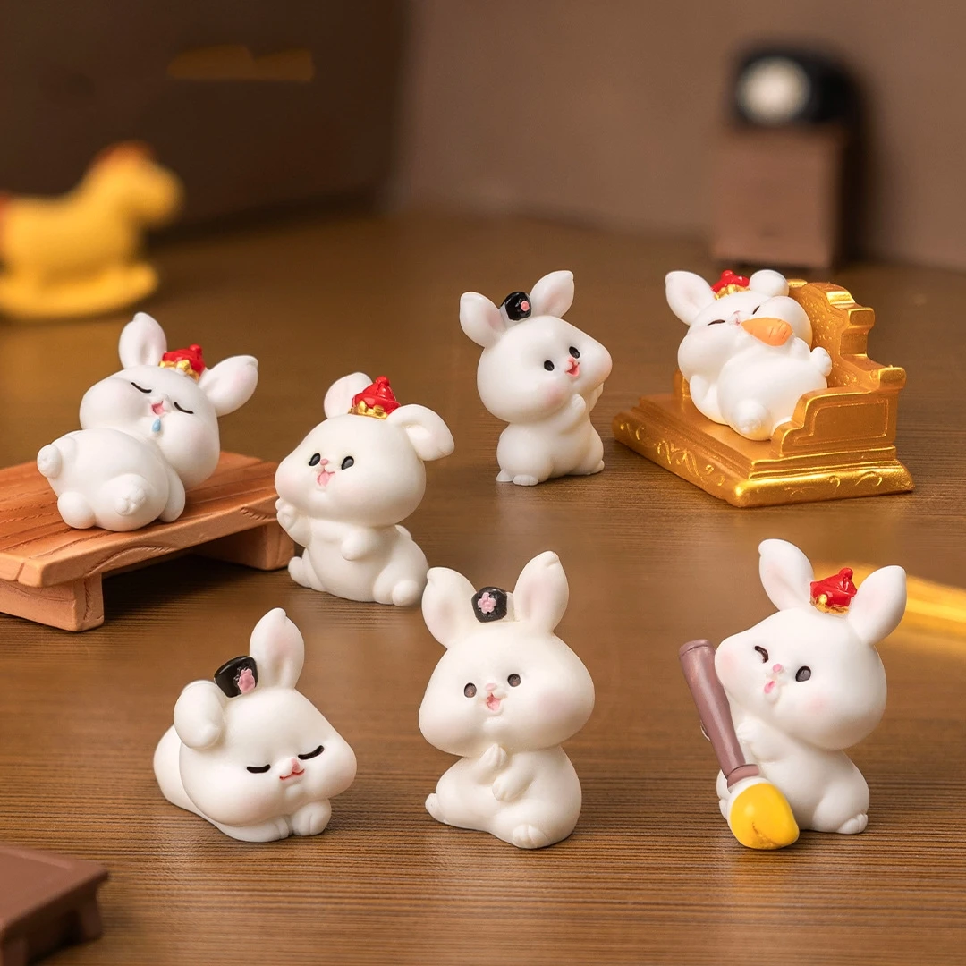 

Миниатюрные фигурки кроликов EmmaGreen 10 шт.