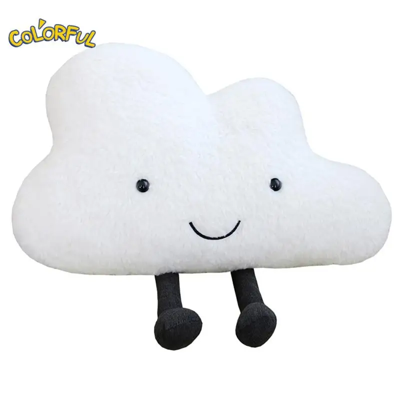 

1pc 25CM Cloud Plush Toy Pendant Home Decoration Cushion Sofa Bed Stuffed Dolls Pillow For Kids hand pillow stuffed toys