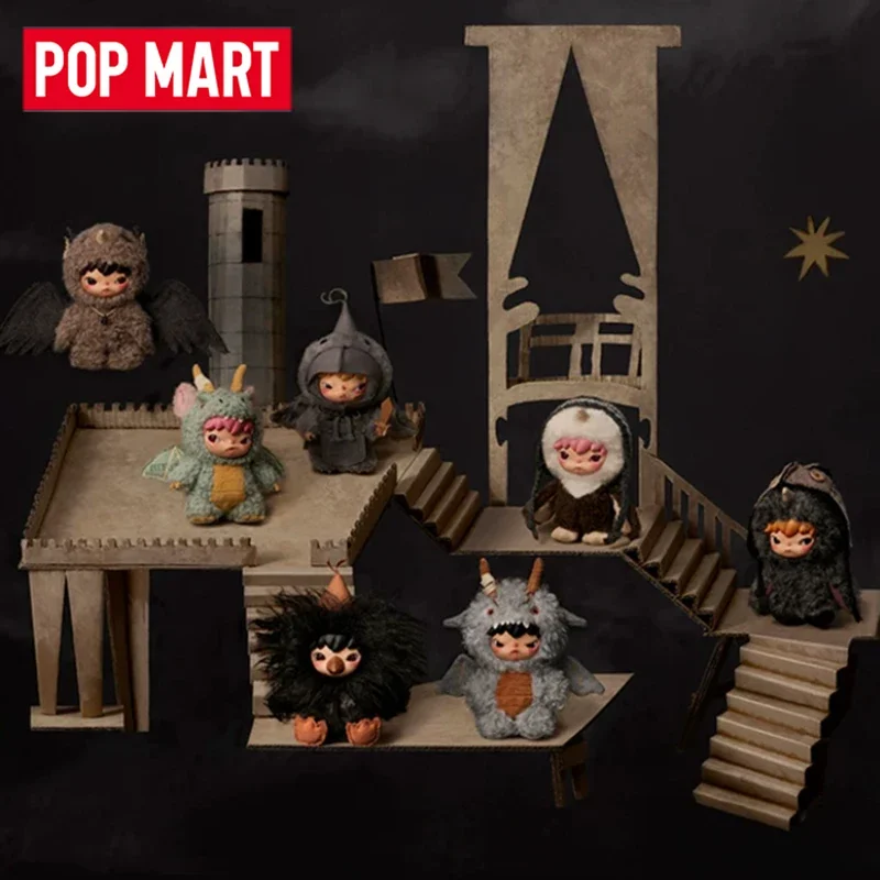 Фото POP MART Hirono Mist Walker Series: Плюшевая кукла-подвеска, оригинальная таинственная коробка (слепая коробка), игрушка-сюрприз, милая аниме-фигурка №2