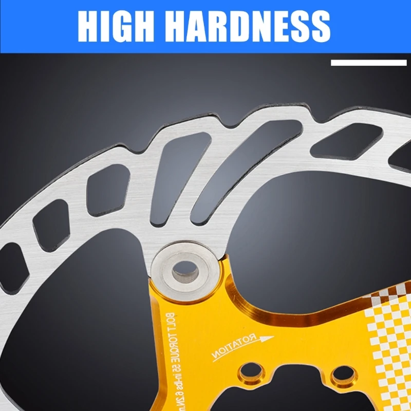 YY велосипеды с плавающим диском велосипедный тормозной ротор из нержавеющей