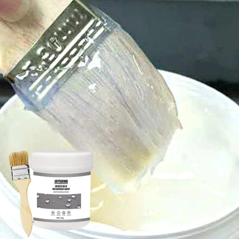 30/100g Прозрачный Водонепроницаемый покрытие для наружных стен туалетной Кухня