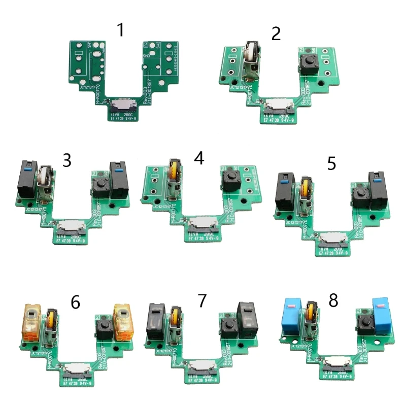 Запасные части плата микропереключателя мыши для материнской платы с ключом