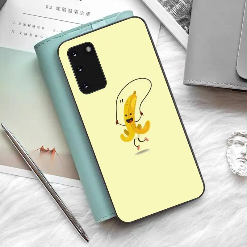 Funny Cartoon Food Phone Case for Samsung S20 lite S21 S10 S9 plus for Redmi Note8 9pro for Huawei Y6 cover